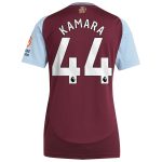 aston villa adidas home shirt 2024-25 – womens with kamara 44 printing Collection | Aston Villa Football Kits and Shirts