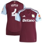 aston villa adidas home shirt 2024-25 – womens with konsa 4 cup printing Collection | Aston Villa Football Kits and Shirts
