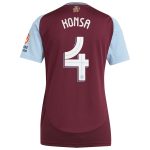 aston villa adidas home shirt 2024-25 – womens with konsa 4 cup printing Collection | Aston Villa Football Kits and Shirts