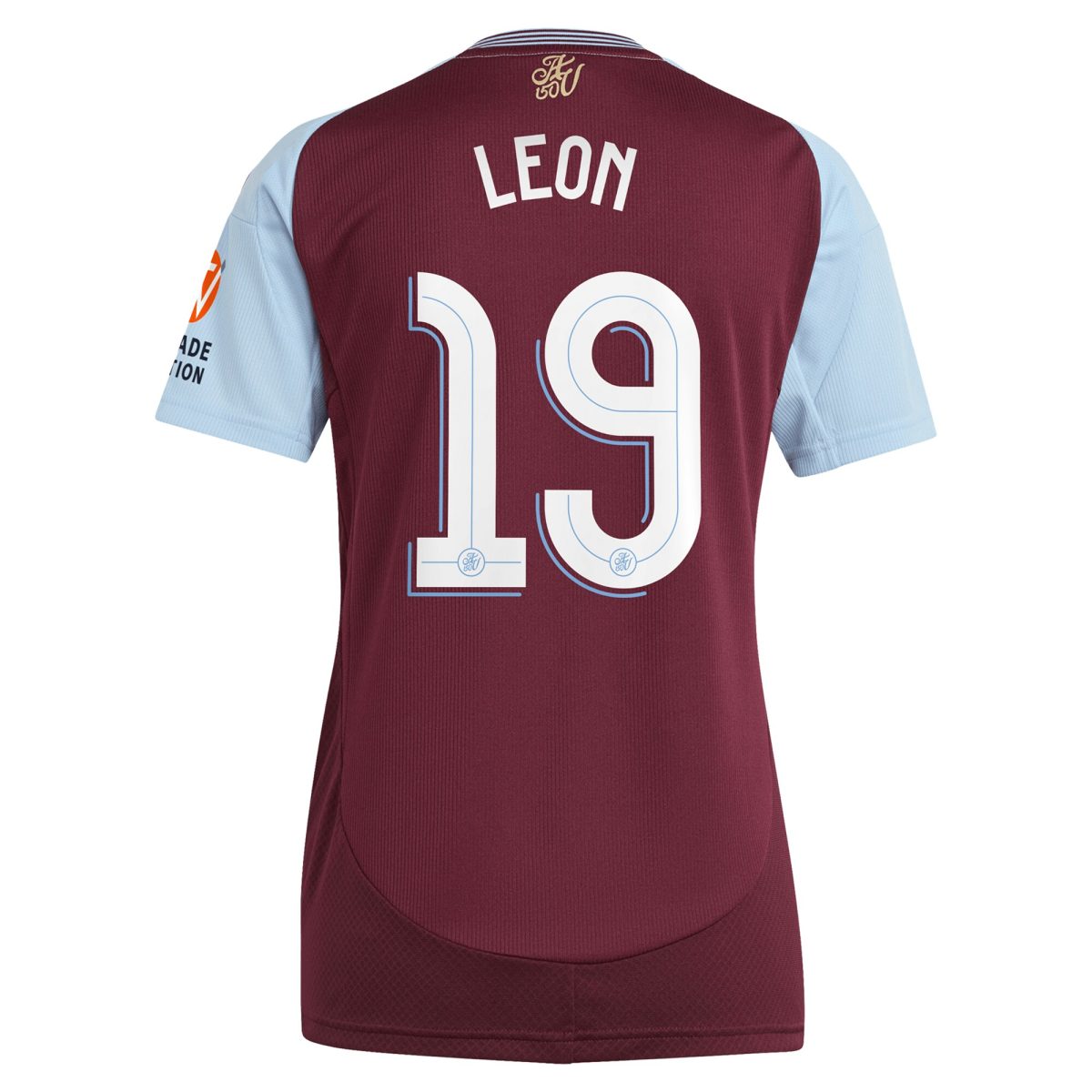 aston villa adidas home shirt 2024-25 – womens with leon 19 cup printing Collection | Aston Villa Football Kits and Shirts