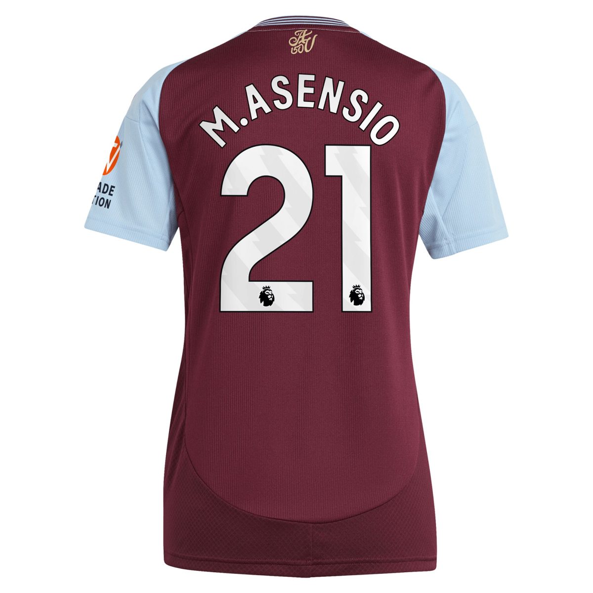 aston villa adidas home shirt 2024-25 – womens with m.asensio 21 printing Collection | Aston Villa Football Kits and Shirts