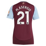 aston villa adidas home shirt 2024-25 – womens with m.asensio 21 printing Collection | Aston Villa Football Kits and Shirts