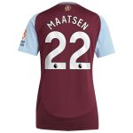 aston villa adidas home shirt 2024-25 – womens with maatsen 22 printing Collection | Aston Villa Football Kits and Shirts