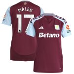 aston villa adidas home shirt 2024-25 – womens with malen 17 printing Collection | Aston Villa Football Kits and Shirts