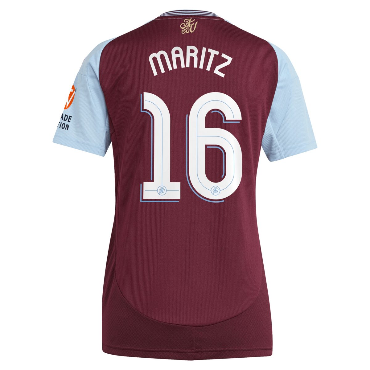 aston villa adidas home shirt 2024-25 – womens with maritz 16 cup printing Collection | Aston Villa Football Kits and Shirts