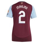 aston villa adidas home shirt 2024-25 – womens with mayling 2 cup printing Collection | Aston Villa Football Kits and Shirts