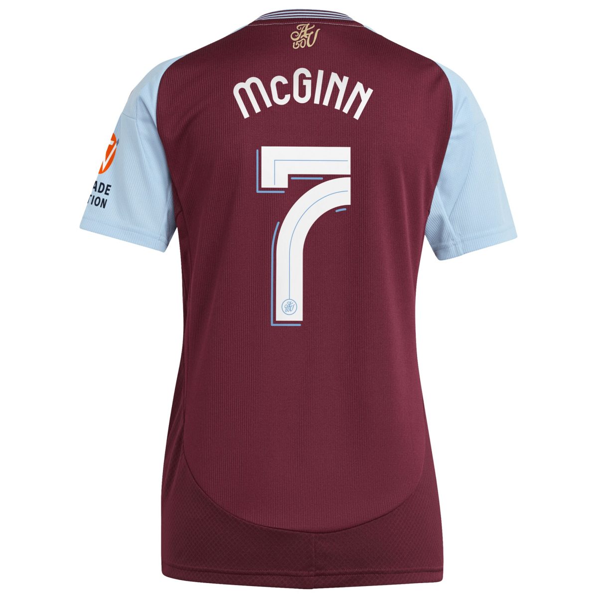 aston villa adidas home shirt 2024-25 – womens with mcginn 7 cup printing Collection | Aston Villa Football Kits and Shirts