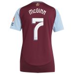 aston villa adidas home shirt 2024-25 – womens with mcginn 7 cup printing Collection | Aston Villa Football Kits and Shirts