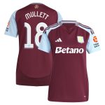 aston villa adidas home shirt 2024-25 – womens with mullett 18 cup printing Collection | Aston Villa Football Kits and Shirts