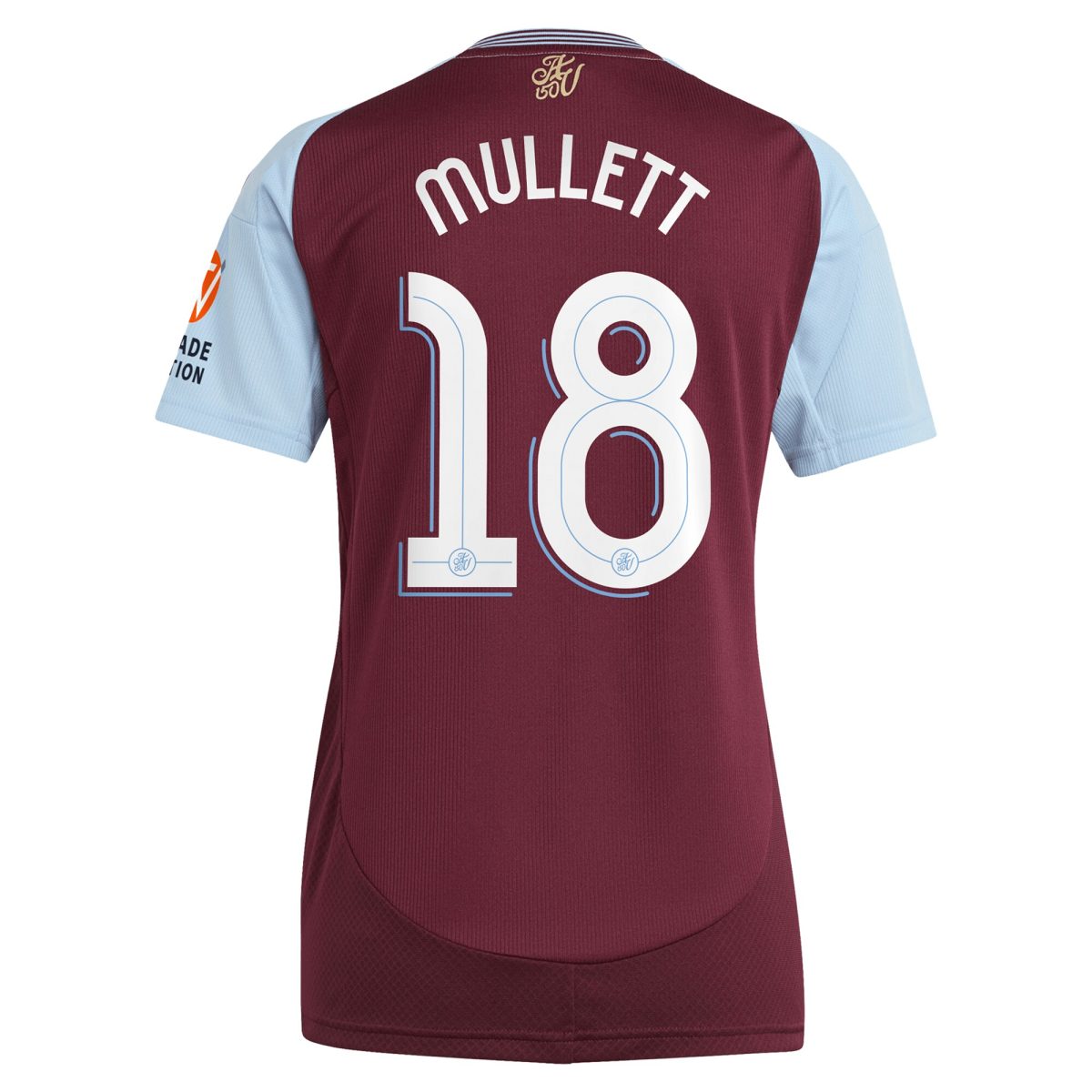 aston villa adidas home shirt 2024-25 – womens with mullett 18 cup printing Collection | Aston Villa Football Kits and Shirts