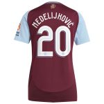aston villa adidas home shirt 2024-25 – womens with nedeljković 20 cup printing Collection | Aston Villa Football Kits and Shirts