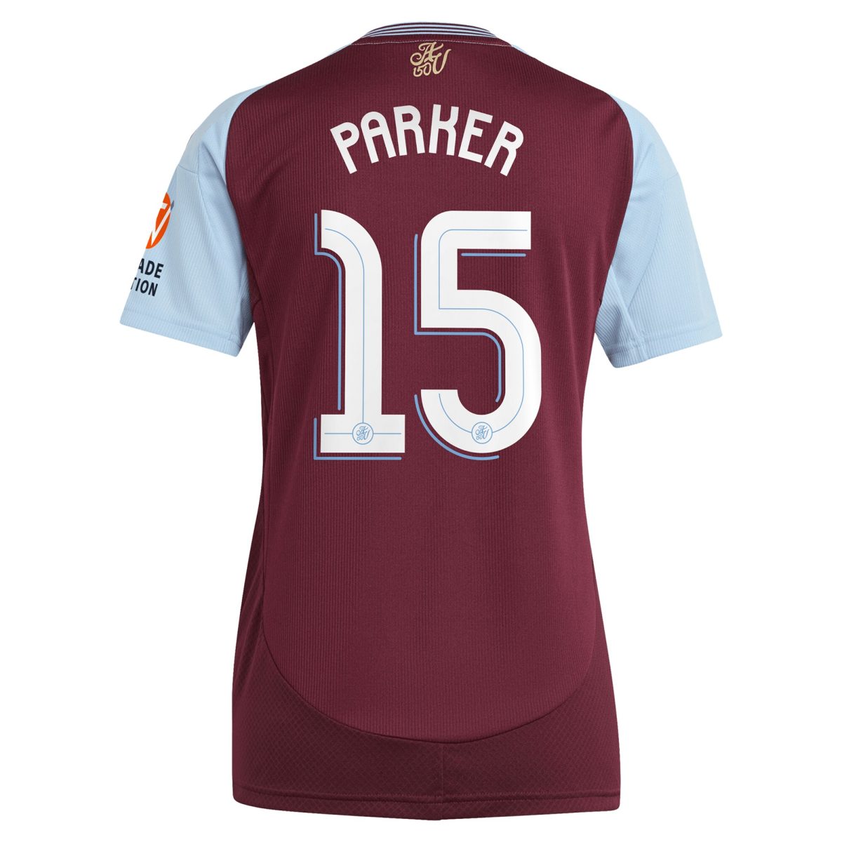 aston villa adidas home shirt 2024-25 – womens with parker 15 cup printing Collection | Aston Villa Football Kits and Shirts