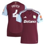 aston villa adidas home shirt 2024-25 – womens with patten 4 cup printing Collection | Aston Villa Football Kits and Shirts