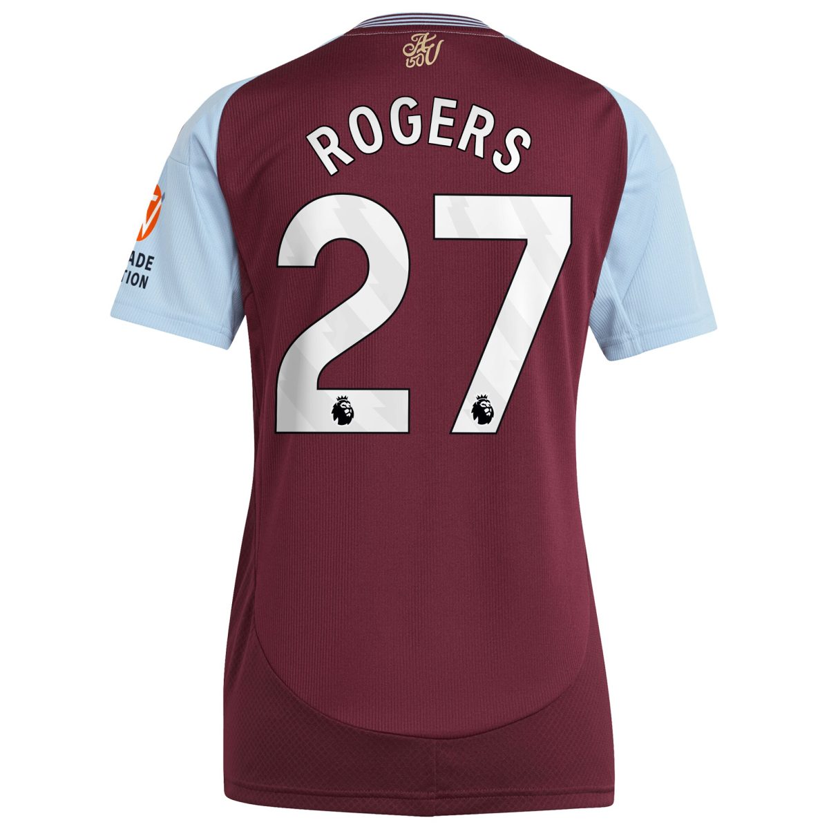 aston villa adidas home shirt 2024-25 – womens with rogers 27 printing Collection | Aston Villa Football Kits and Shirts