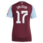 aston villa adidas home shirt 2024-25 – womens with salmon 17 cup printing Collection | Aston Villa Football Kits and Shirts