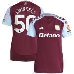 aston villa adidas home shirt 2024-25 – womens with swinkels 50 printing Collection | Aston Villa Football Kits and Shirts
