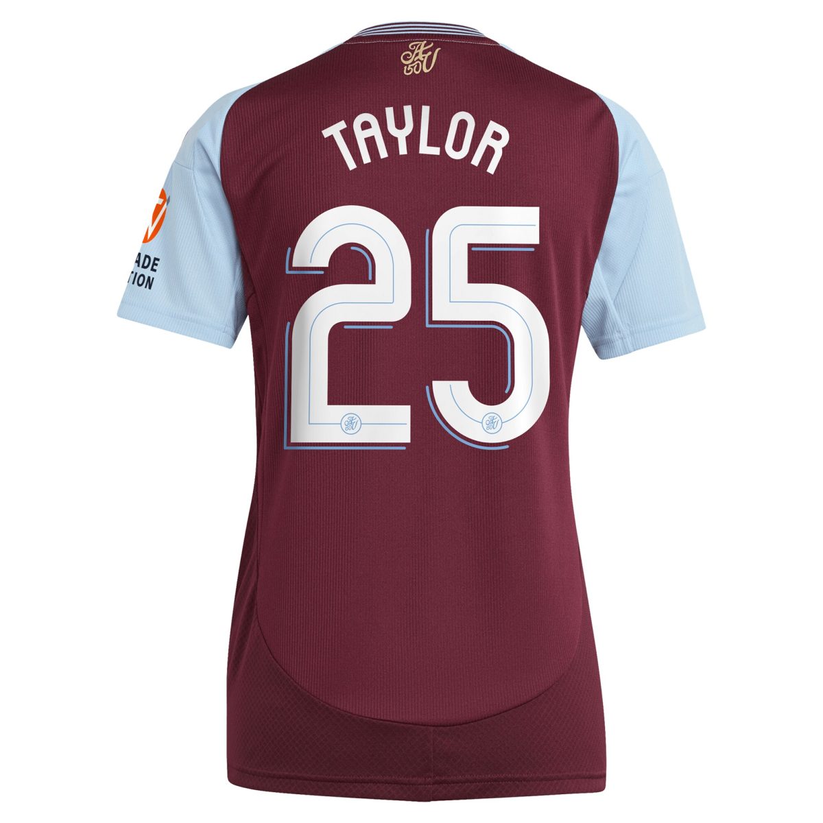 aston villa adidas home shirt 2024-25 – womens with taylor 25 cup printing Collection | Aston Villa Football Kits and Shirts