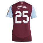 aston villa adidas home shirt 2024-25 – womens with taylor 25 cup printing Collection | Aston Villa Football Kits and Shirts