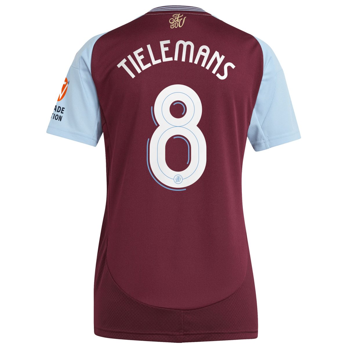 aston villa adidas home shirt 2024-25 – womens with tielemans 8 cup printing Collection | Aston Villa Football Kits and Shirts