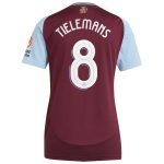 aston villa adidas home shirt 2024-25 – womens with tielemans 8 cup printing Collection | Aston Villa Football Kits and Shirts
