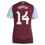 aston villa adidas home shirt 2024-25 – womens with turner 14 cup printing Collection | Aston Villa Football Kits and Shirts