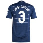 aston villa adidas third authentic shirt 2024-25 with diego carlos 3 cup printing Collection | Aston Villa Football Kits and Shirts