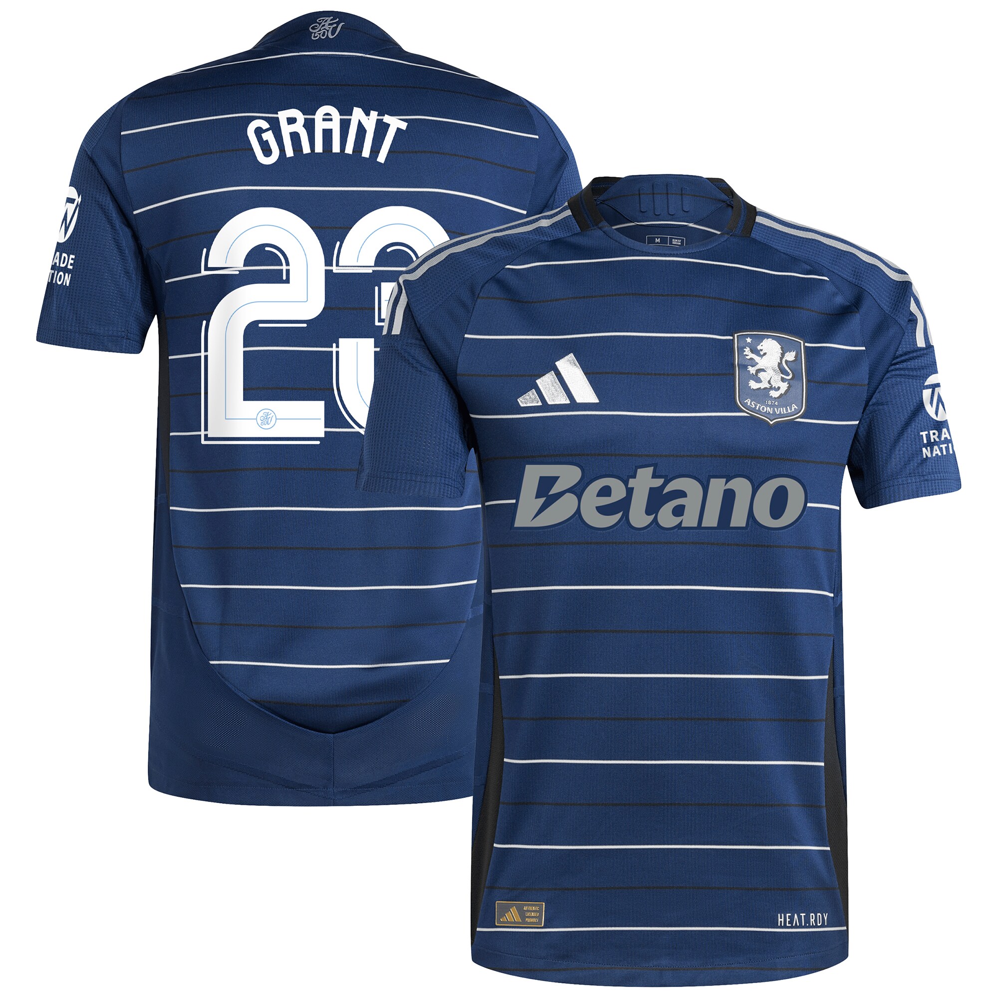 aston villa adidas third authentic shirt 2024-25 with grant 23 cup printing Collection | Aston Villa Football Kits and Shirts