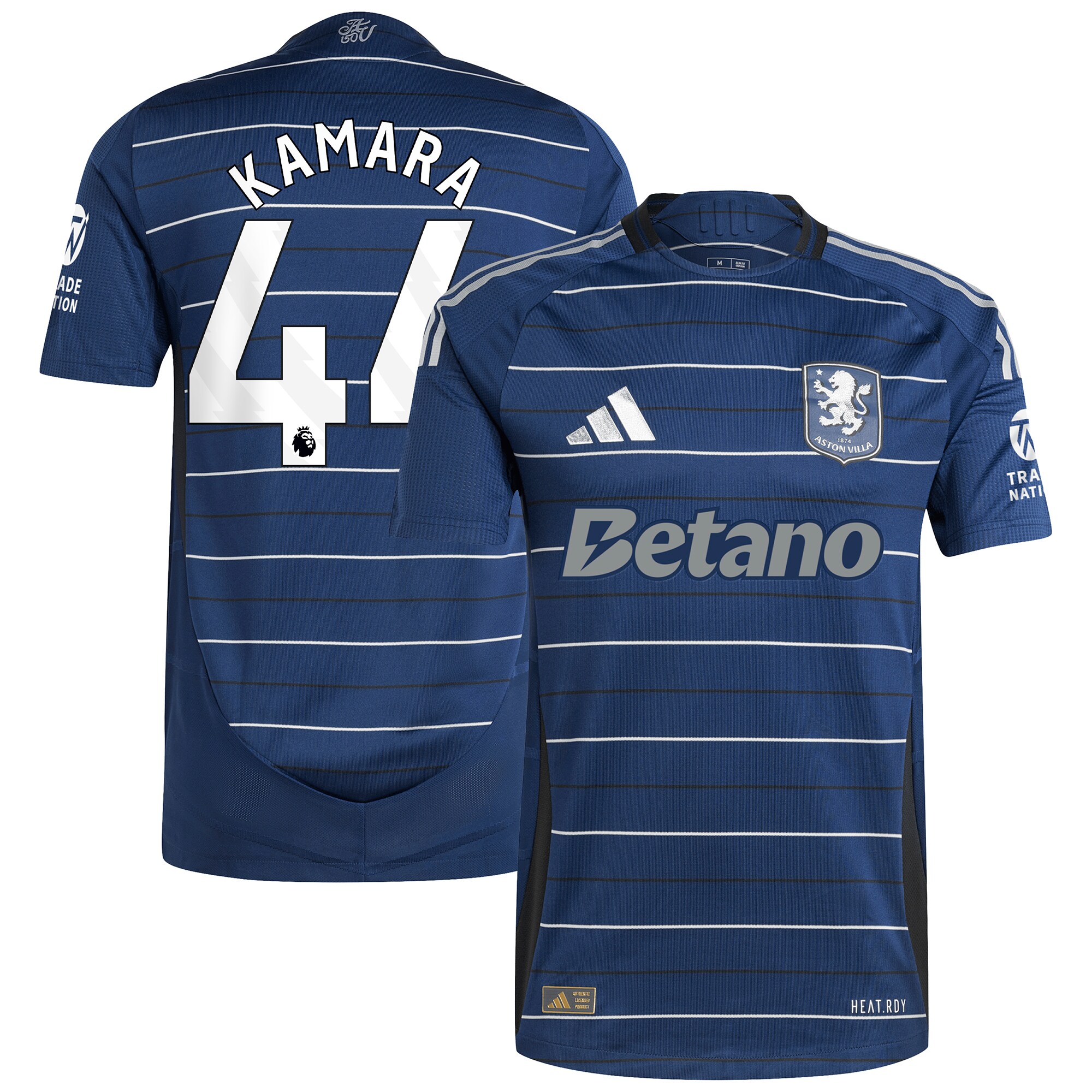aston villa adidas third authentic shirt 2024-25 with kamara 44 printing Collection | Aston Villa Football Kits and Shirts