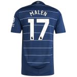 aston villa adidas third authentic shirt 2024-25 with malen 17 printing Collection | Aston Villa Football Kits and Shirts