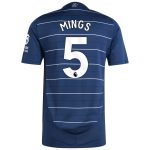 aston villa adidas third authentic shirt 2024-25 with mings 5 printing Collection | Aston Villa Football Kits and Shirts