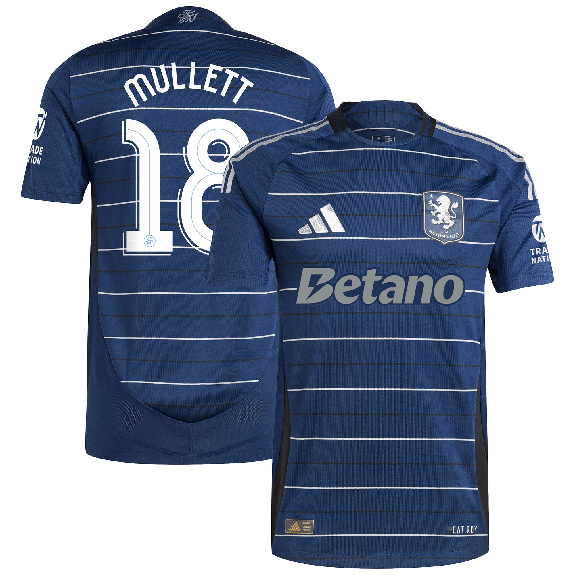 aston villa adidas third authentic shirt 2024-25 with mullett 18 cup printing Collection | Aston Villa Football Kits and Shirts