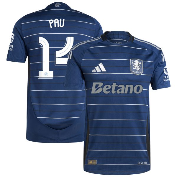 aston villa adidas third authentic shirt 2024-25 with pau 14 cup printing Collection | Aston Villa Football Kits and Shirts
