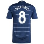 aston villa adidas third authentic shirt 2024-25 with tielemans 8 cup printing Collection | Aston Villa Football Kits and Shirts