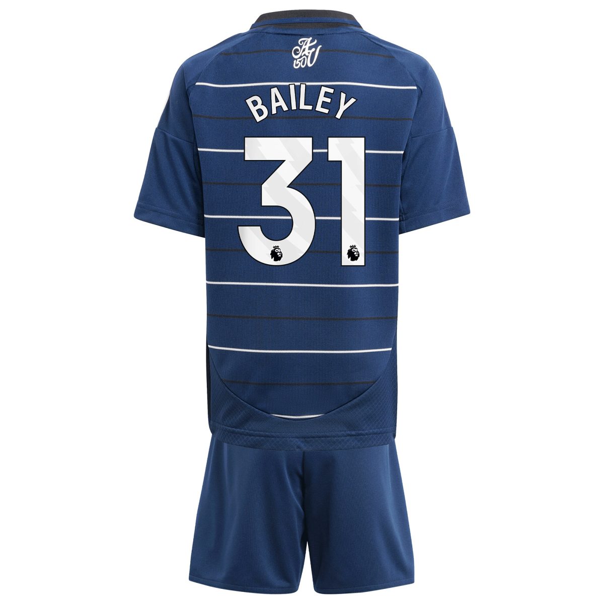 aston villa adidas third minikit 2024-25 with bailey 31 printing Collection | Aston Villa Football Kits and Shirts