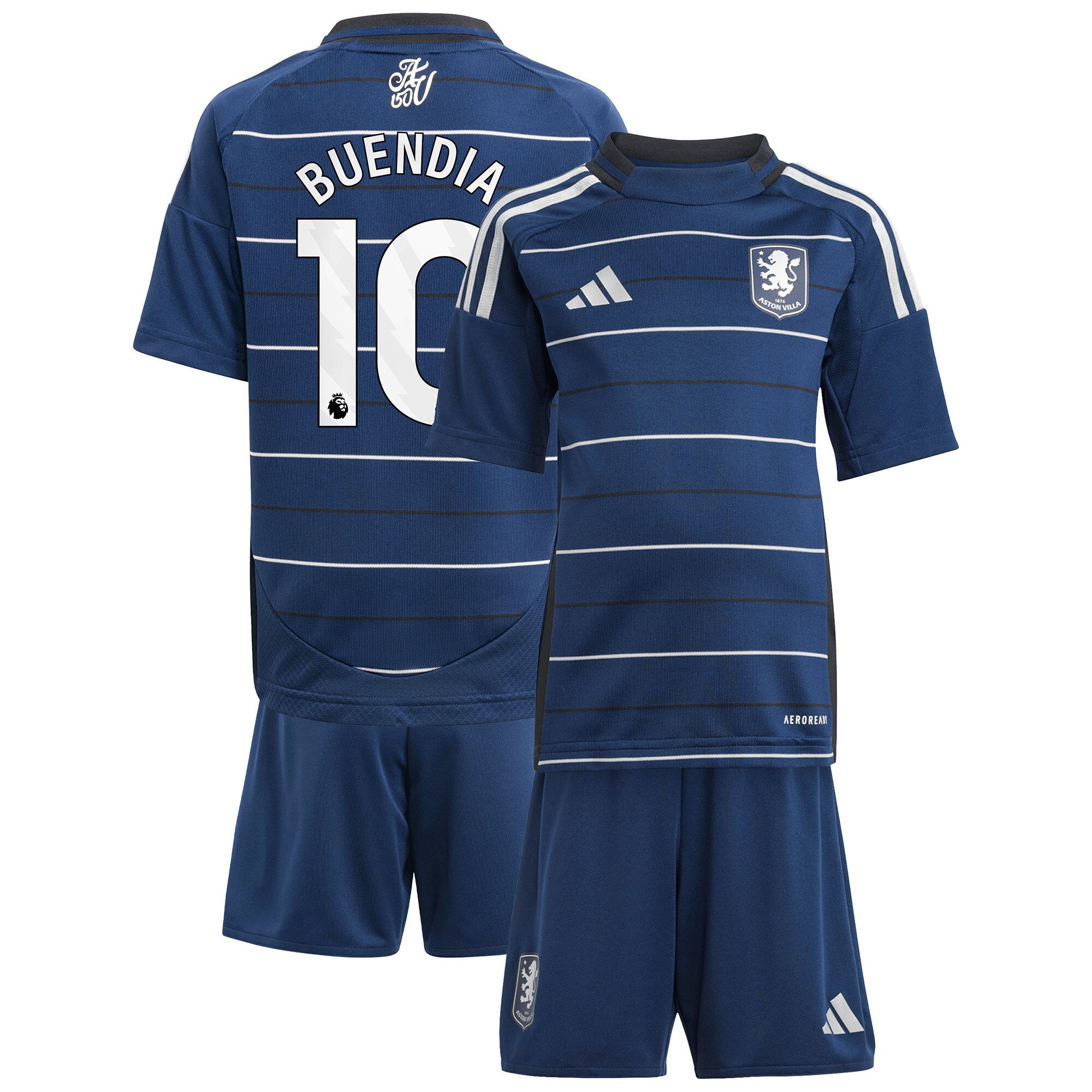 aston villa adidas third minikit 2024-25 with buendia 10 printing Collection | Aston Villa Football Kits and Shirts