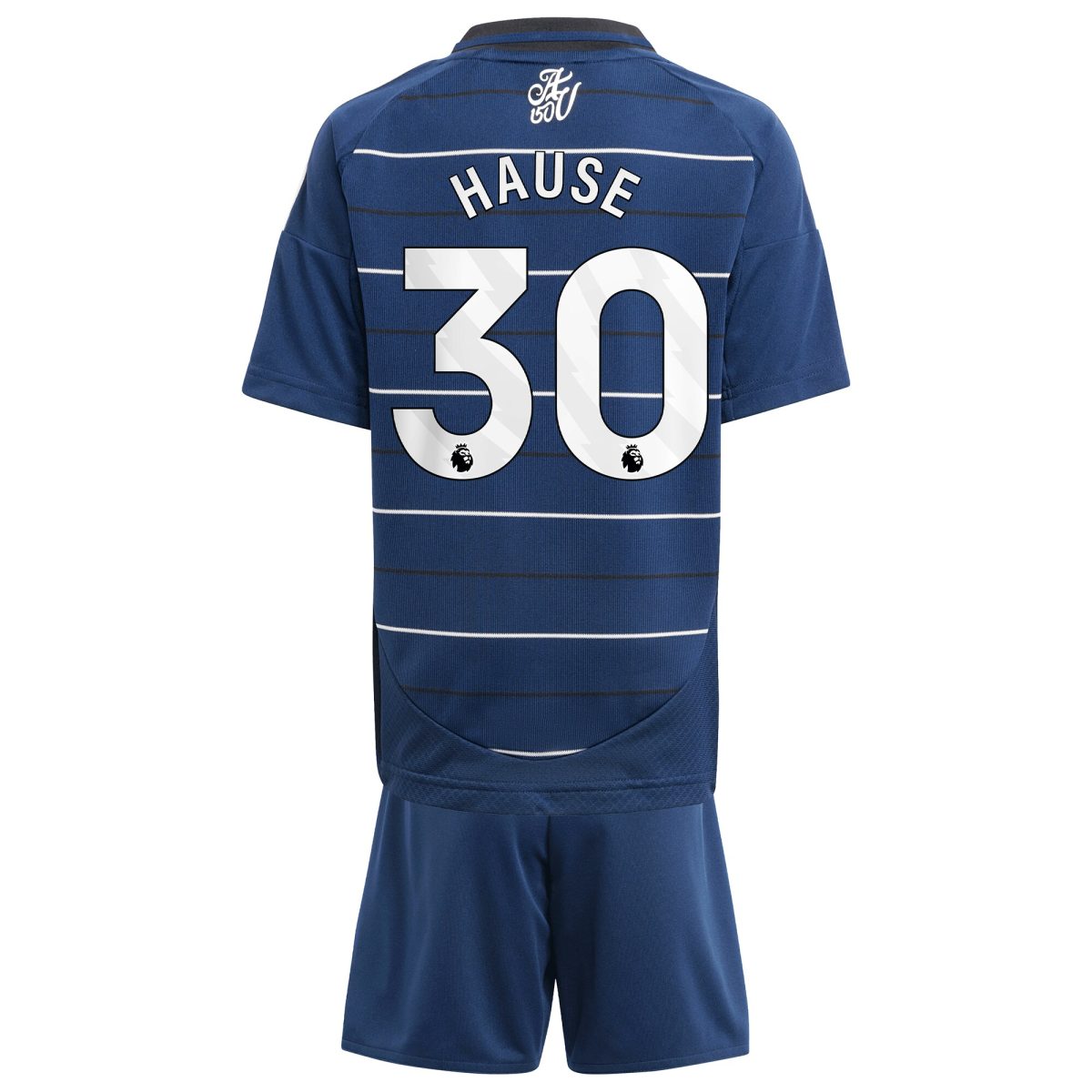 aston villa adidas third minikit 2024-25 with hause 30 printing Collection | Aston Villa Football Kits and Shirts