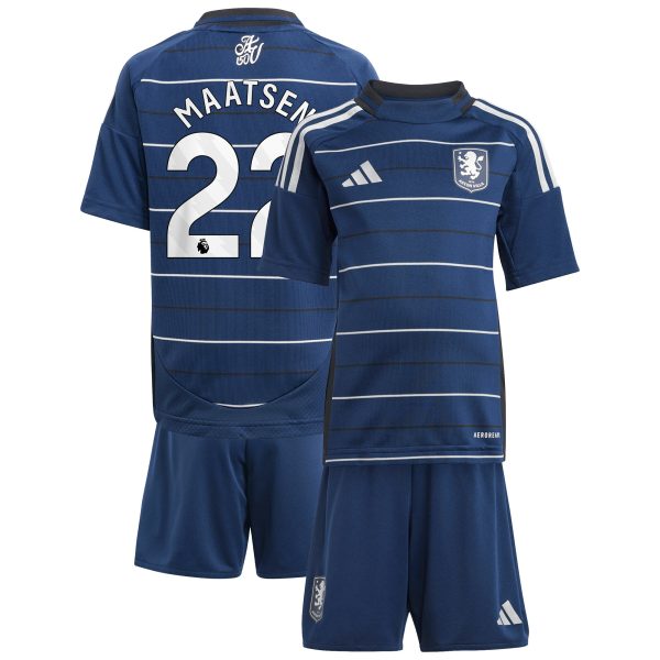 aston villa adidas third minikit 2024-25 with maatsen 22 printing Collection | Aston Villa Football Kits and Shirts