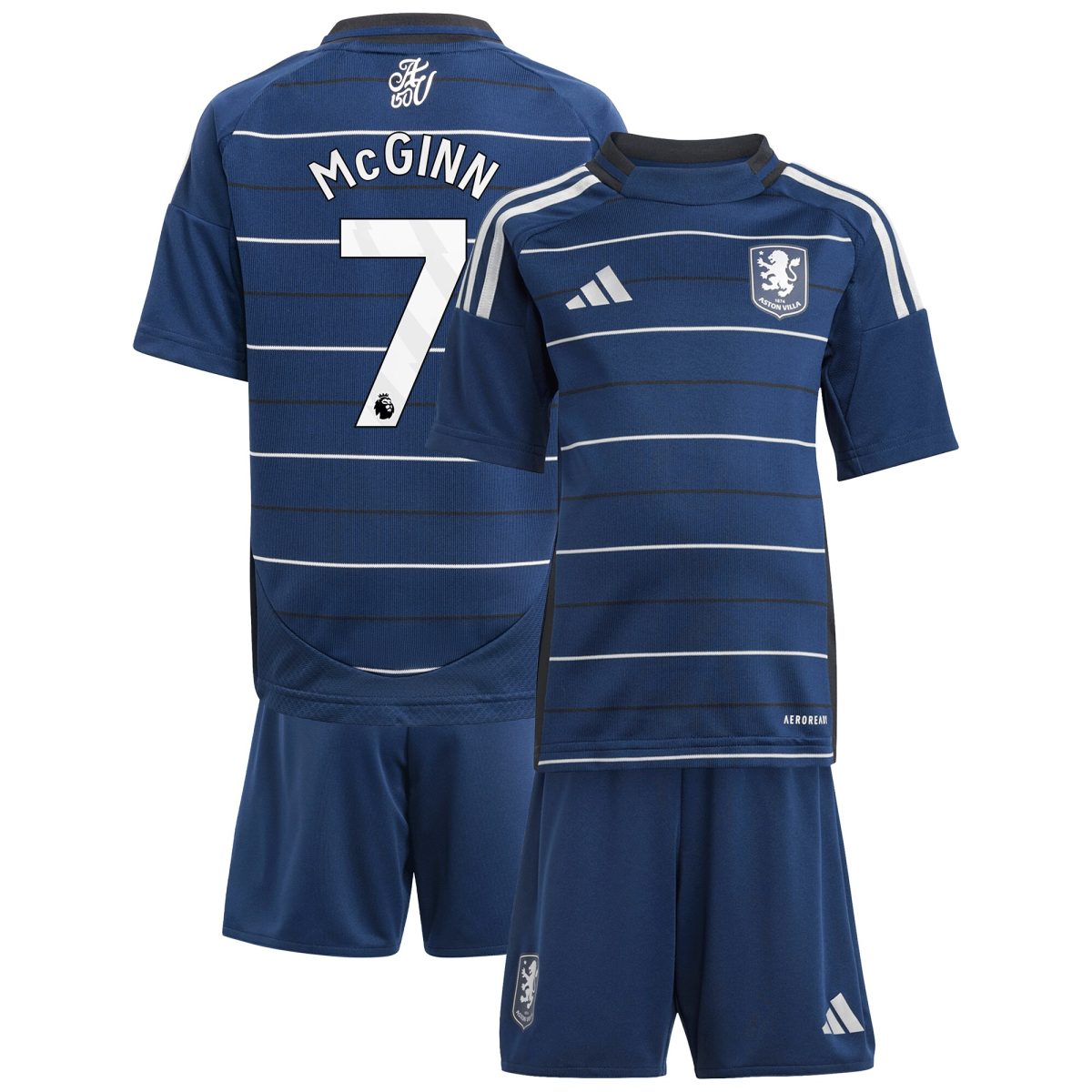 aston villa adidas third minikit 2024-25 with mcginn 7 printing Collection | Aston Villa Football Kits and Shirts