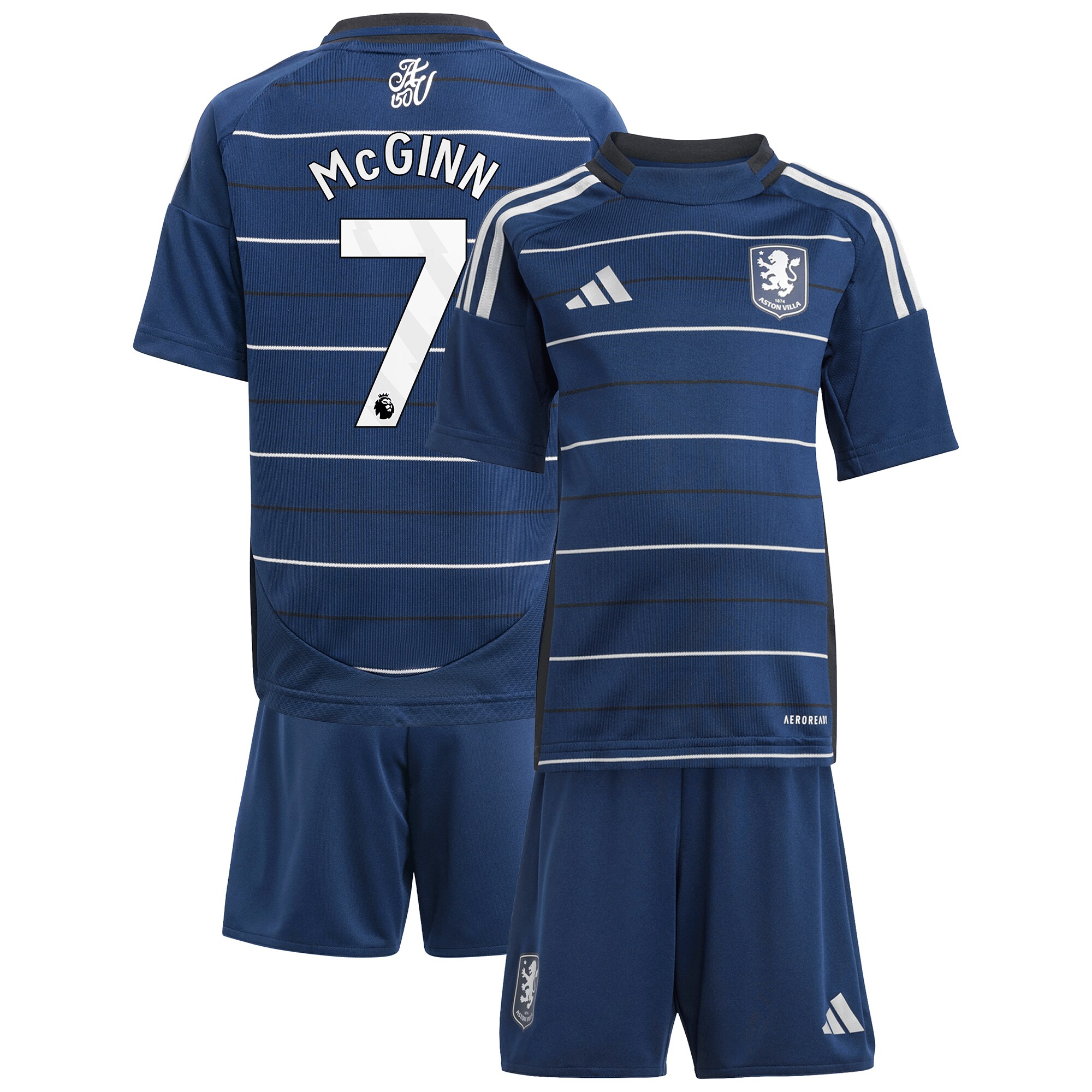 aston villa adidas third minikit 2024-25 with mcginn 7 printing Collection | Aston Villa Football Kits and Shirts