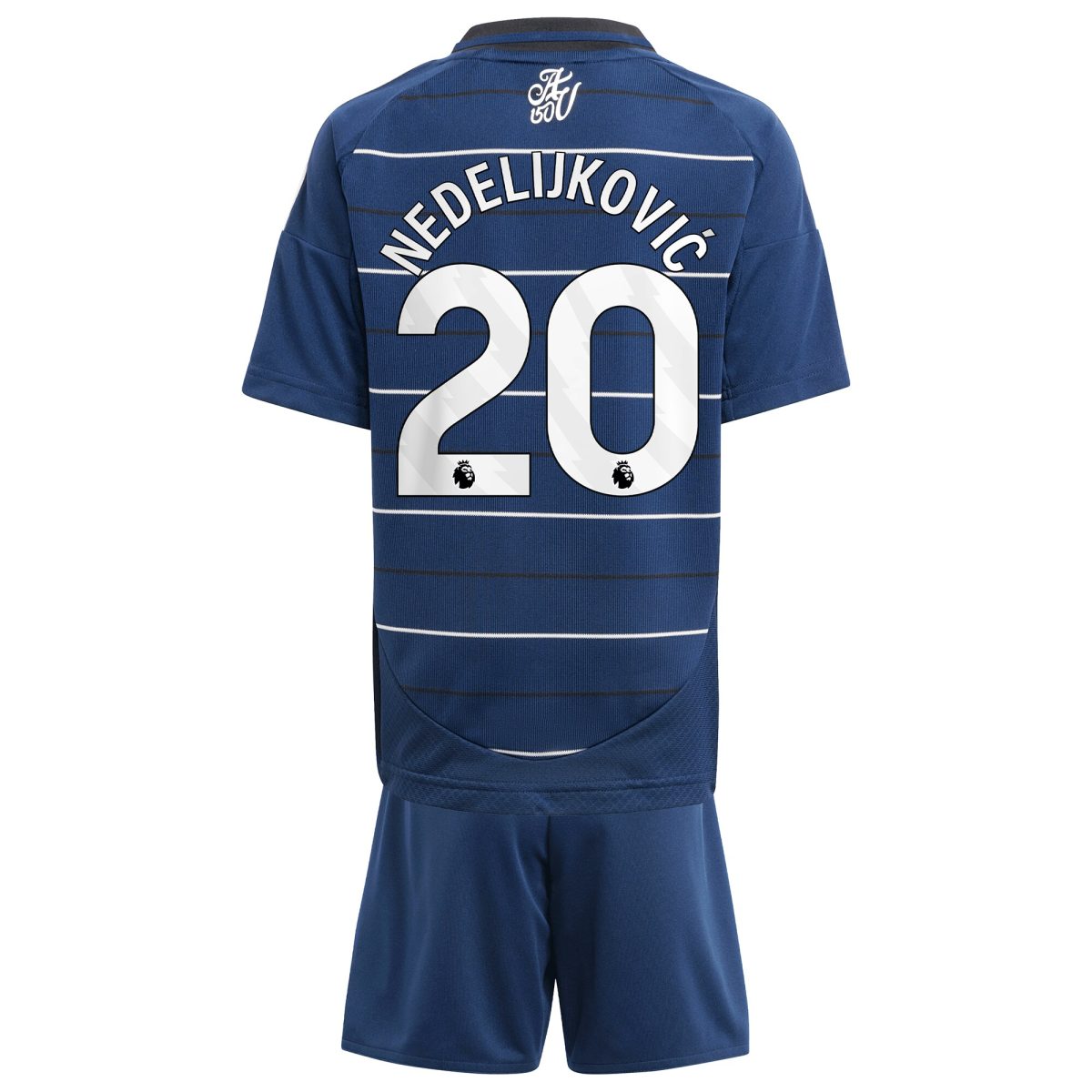 aston villa adidas third minikit 2024-25 with nedeljković 20 printing Collection | Aston Villa Football Kits and Shirts