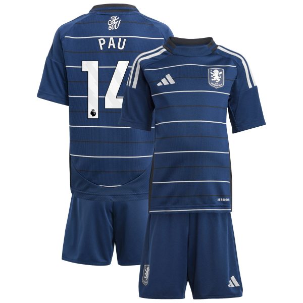 aston villa adidas third minikit 2024-25 with pau 14 printing Collection | Aston Villa Football Kits and Shirts