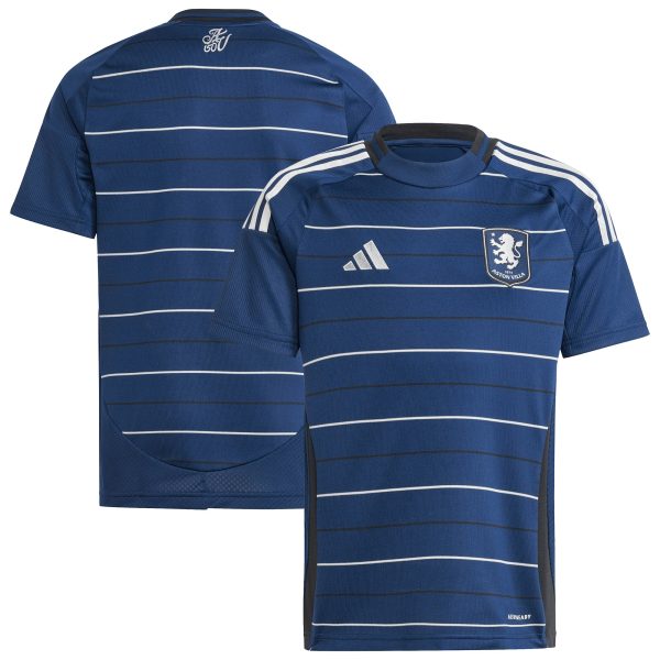aston villa adidas third shirt 2024-25 – kids with custom printing Collection | Aston Villa Football Kits and Shirts