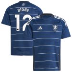 aston villa adidas third shirt 2024-25 – kids with digne 12 printing Collection | Aston Villa Football Kits and Shirts