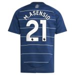 aston villa adidas third shirt 2024-25 – kids with m.asensio 21 printing Collection | Aston Villa Football Kits and Shirts
