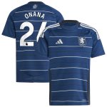 aston villa adidas third shirt 2024-25 – kids with onana 24 printing Collection | Aston Villa Football Kits and Shirts