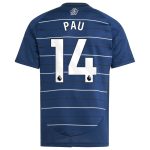 aston villa adidas third shirt 2024-25 – kids with pau 14 printing Collection | Aston Villa Football Kits and Shirts