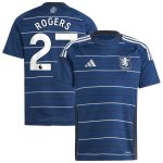 aston villa adidas third shirt 2024-25 – kids with rogers 27 printing Collection | Aston Villa Football Kits and Shirts