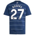 aston villa adidas third shirt 2024-25 – kids with rogers 27 printing Collection | Aston Villa Football Kits and Shirts