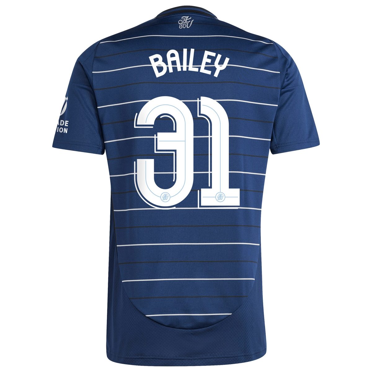 aston villa adidas third shirt 2024-25 with bailey 31 cup printing Collection | Aston Villa Football Kits and Shirts