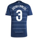 aston villa adidas third shirt 2024-25 with diego carlos 3 cup printing Collection | Aston Villa Football Kits and Shirts